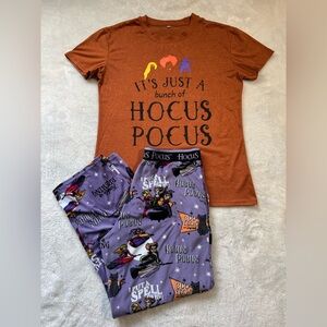 Women's Hocus Pocus Halloween Pajamas Medium